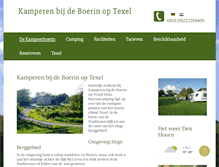 Tablet Screenshot of kamperenbijdeboerin.nl
